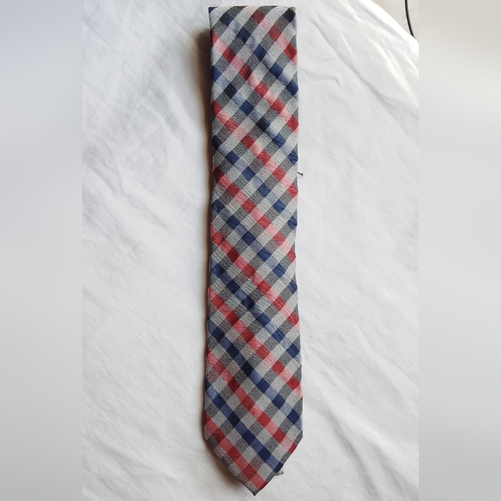 TOMMY HILFIGURE CLASSIC PLAID TIE